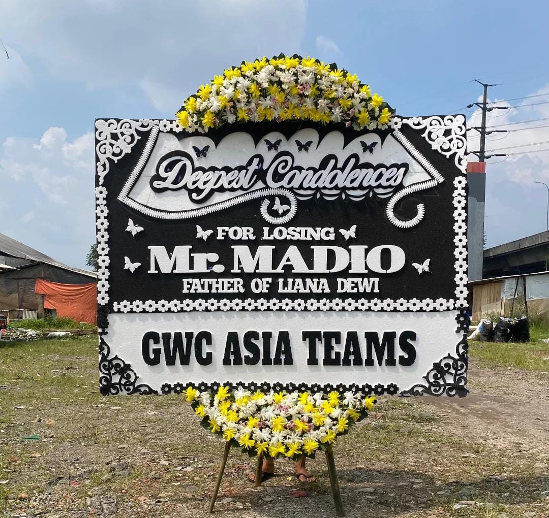 Karangan Bunga Jumbo - 150x2M