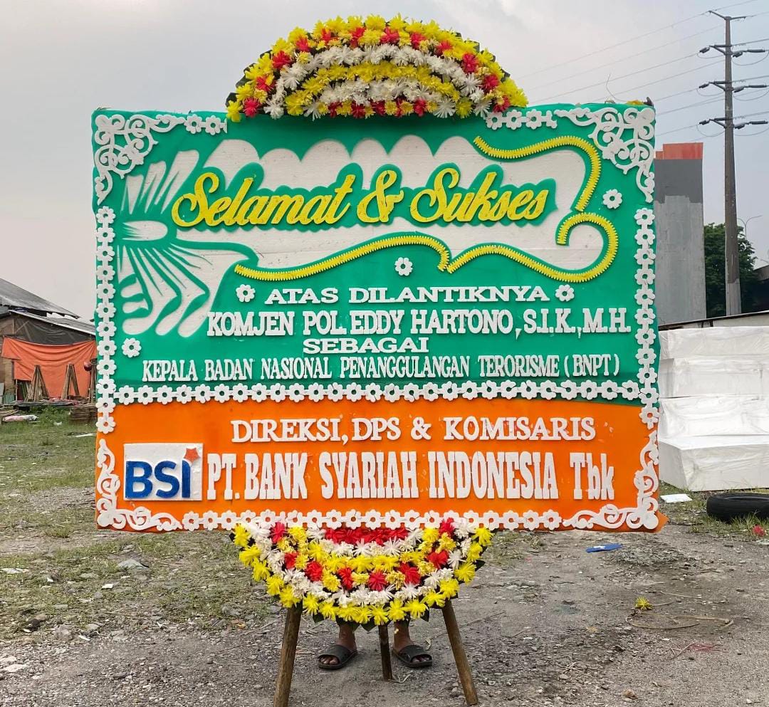 Karangan Bunga Jumbo - 150x2M